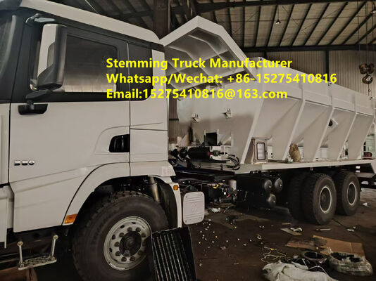 Hot Sell High efficiency Stemming Truck Stone filling vehicle GLOBAL-15 10/12/20 ton Multifunctional Blast Hole service Mongolia Guinea Kazakhstan Uzbekistan Indonesia Congo MMU