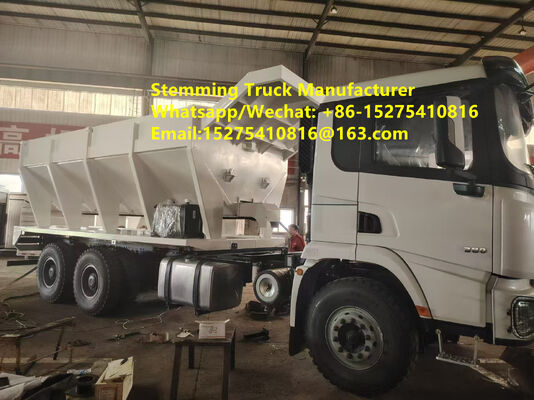 Hot Selling Intelligent Stemming Truck blasting service of large open-pit mine hole filling vehicle 20 ton Multifunctional Mongolia Guinea Kazakhstan Uzbekistan Indonesia DRC Saudi Arabia Australia