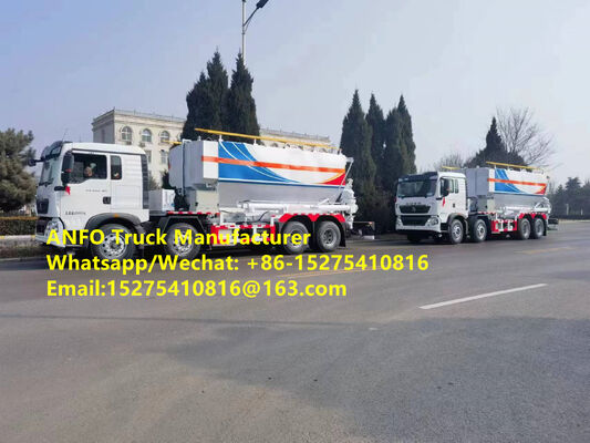 Cheaper price Top 1 Эрдэнэт Тавантолгой 15/20/25T газар дээр нь холих, цэнэглэх машин ANFO тэсрэх бодисын ачааны машин Эмульс Монголын нүүрсний төмрийн хүдрийн уурхайн тэсэлгээний үйлчилгээ MMU