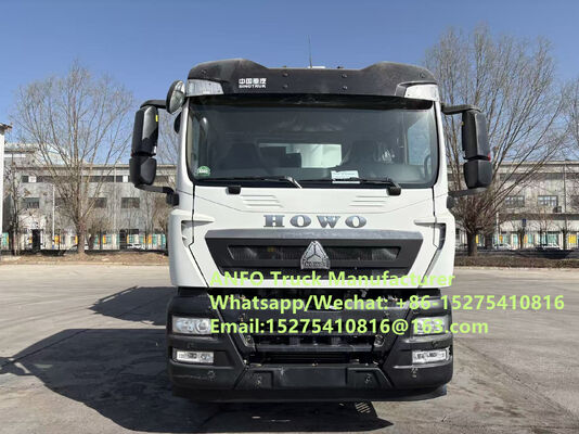 High cost performance HOWO 10/15/20/30T on-site mixing and charging granular ammonium explosive ANFO Truck Emulsion Blasting service Drilling Zambia/Zimbabwe/Tanzania/Ghana/Guinea/Namibia/Guyana