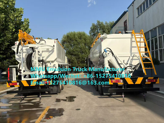 Multifunctional HOWO 20Ton BCRH-20 mixing and charging machine emulsion Bulk explosive truck Mongolia Mines Blast mobile explosive Manufacturing Unit Kazakhstan Uzbekistan Indonesia Congo DRC MEMU MMU