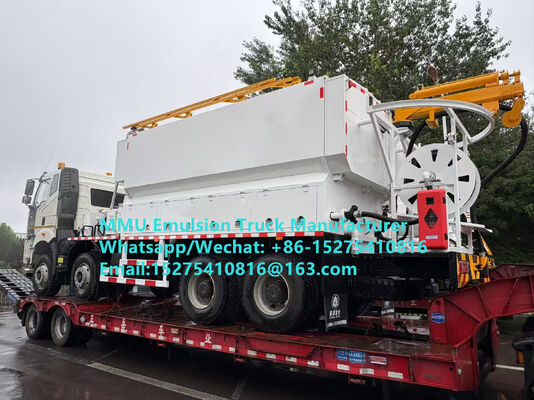 Multifunctional HOWO 20Ton BCRH-20 mixing and charging machine emulsion Bulk explosive truck Mongolia Mines Blast mobile explosive Manufacturing Unit Kazakhstan Uzbekistan Indonesia Congo MEMU MMU