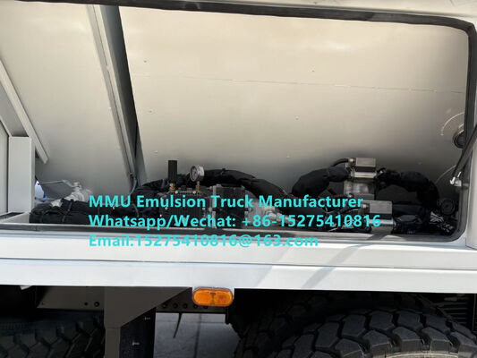 SHACMAN 20/25TON EMULSION LOADING TRUCK DELIVER EMULSION-BASED BULK EXPLOSIVES INTO WET OR DRY BLASTHOLES Russia, Kazakhstan, Uzbekistan, Indonesia, CONGO DRC, Zambia, Zimbabwe, Tanzania,Ghana, Guinea
