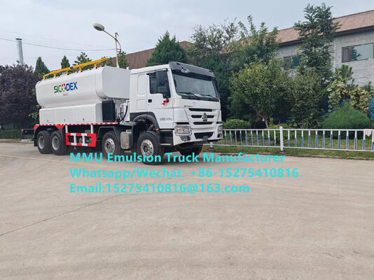 BRAND NEW HOWO 20/25TON MIXING AND CHARGING EMULSION BULKMASTER EXPLOSIVES VEHICLE FOR WET OR DRY BLASTHOLES for precision loading and real-time blast data Russia, Kazakhstan, Uzbekistan, Indonesia