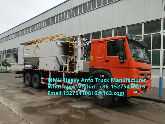 High cost performance China reliability Tread Bulk Trucks 15/20/25Ton Multi-functional heavy ammonium oil explosives  Emulsion ANFO Truck MMU MEMU For Mongolia DRC CONGO PERU Ghana Mining Blasting