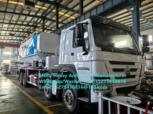 Safety mixing and charging multi-functional heavy ammonium oil explosives Truck 15/20/25Ton Heavy Emulsion ANFO Truck MMU MEMU Russia/Kazakhstan/Uzbekistan/Indonesia/Guinea Mining Blasting Service