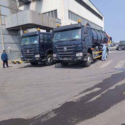 HOWO 15CBM Vacuum Sewage Suction Truck with 371hp Horsepower and 6×4 Drive Wheel for Industrial Waste Cleaning