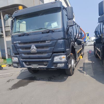 HOWO 15CBM Vacuum Sewage Suction Truck with 371hp Horsepower and 6×4 Drive Wheel for Industrial Waste Cleaning