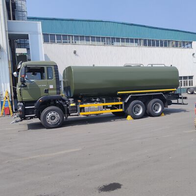 HOWO TX 6×4 Water Tank Truck with 20T Payload and Euro 2 Emission Standard for Road Cleaning and Dust Control