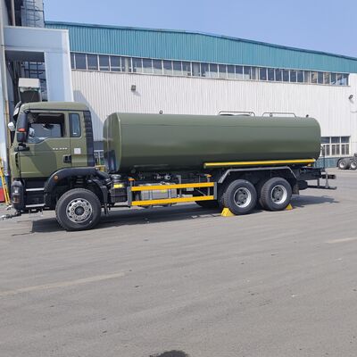 HOWO TX 6×4 Water Tank Truck with 15-20 CBM Capacity High-Pressure Centrifugal Water Pump and Reinforced Tank Body for Dust Suppression and Municipal Cleaning