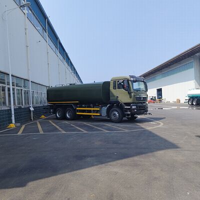 HOWO TX 6×4 Water Tank Truck with 20T Payload Euro 2 Emission Standard and 6×4 Drive Wheel for Road Cleaning