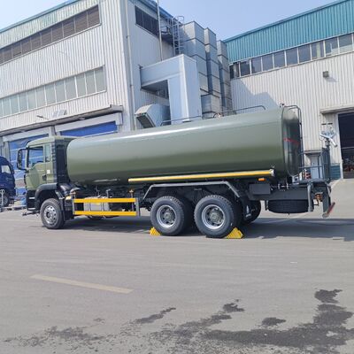 HOWO TX 6×4 Water Tank Truck with 15-20 CBM Capacity High-Pressure Centrifugal Water Pump and Reinforced Tank Body for Dust Suppression and Municipal Cleaning