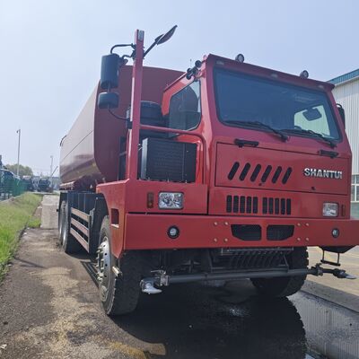 Shantui 6×4 Mining Water Truck with 20T Payload and Carbon Steel Tank for Dust Suppression