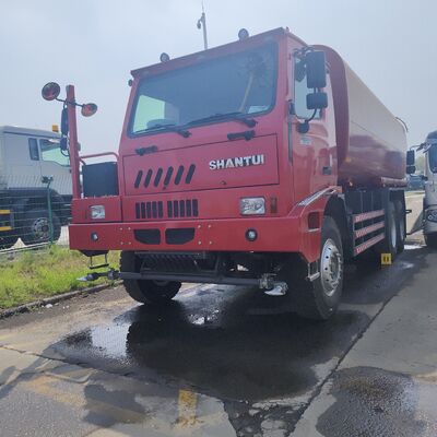 Shantui 6×4 Water Tank Truck with 20T Payload and High-Strength Carbon Steel Tank for Mining Dust Suppression
