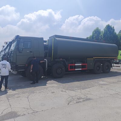 HOWO 8×8 60000L Fuel Tank Truck with 371HP Engine for Heavy Duty Fuel Transportation