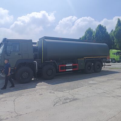 HOWO 8×8 40,000L Fuel Tank Truck with 371HP Engine and 8×8 All-Wheel Drive for Heavy Duty Fuel Transportation