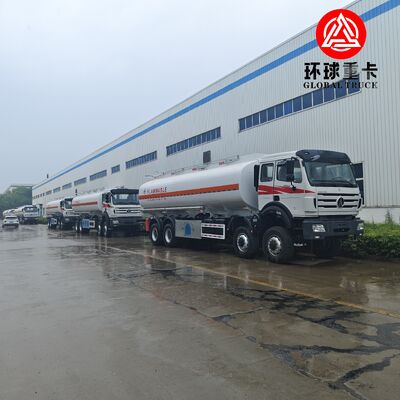 Beiben 8×8 35000L Diesel Fuel Bowser Truck with Heavy Duty Off Road Chassis for Congo Mining Areas