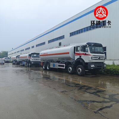 Beiben 8x8 35000L Heavy Duty Mining Fuel Tanker Truck for Diesel Transport in Congo