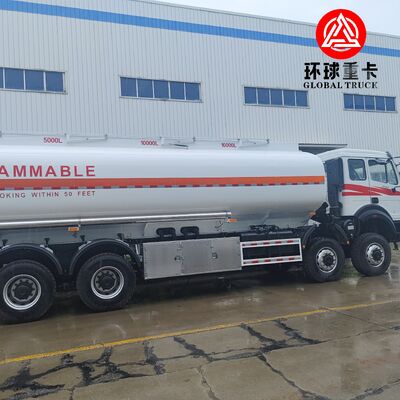 Beiben 8x8 35000L Heavy Duty Fuel Bowser Truck for Congo Mining Industry