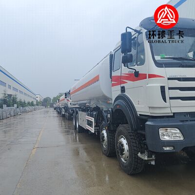 Beiben 8x8 35000L Fuel Tank Truck Heavy Duty Off Road Diesel Tanker Truck for Congo Mining