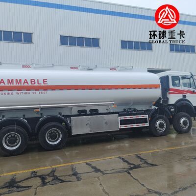 Beiben 8x8 35,000L Heavy Duty Off-Road Fuel Tanker Truck for Congo Mining
