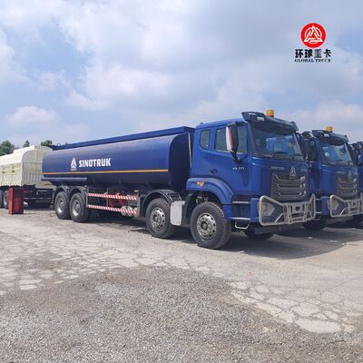 HOWO NX 8x4 30000L Fuel Tanker Truck Heavy Duty Diesel Bowser Truck for Nigeria Market