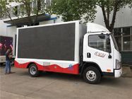 FAW 4x2 Diesel LED Screen Mobile Advertising Truck 3707ml Displacement