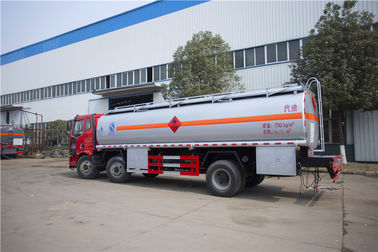 Euro 2 Oil Tanker Truck , FAW J6 6*2 20000 Liters Diesel Truck With Fuel Pump