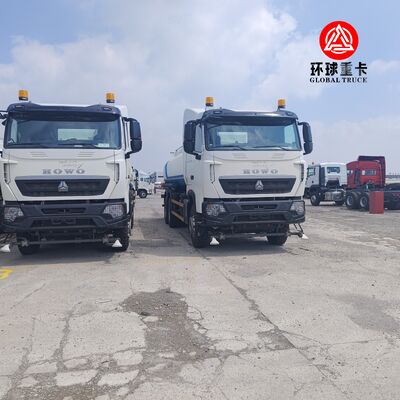 شاحنة صهريج مياه HOWO TX 6×4 جديدة كلياً بسعات متعددة للإنشاءات والتعدين في الجزائر