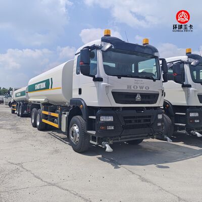 Brand New HOWO TX 6×4 Water Tanker Truck with Multiple Tank Capacities for Mining Construction Zambia