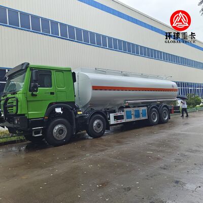 Camion-Citerne de Carburant HOWO TX 8×4 en Aluminium – SINOTRUK Fuel Bowser pour les Mines et la Construction en RDC