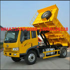 4090MM Wheelbase FAW J5K 4X2 Heavy Duty Dump Truck 180HP 9M3 Body Capacity