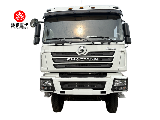 SHACMAN 6x4 Bulk Emulsion Explosive Mixing and Charging Truck with 350 HP Diesel Engine, 300 kg/min Charging Efficiency, and 8-23 m Telescopic Hose Arm