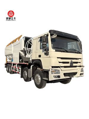 New 6×4 20m³ Bulk Emulsion Explosive Mixing and Charging Truck with 300 kg/min Charging Efficiency and 8-23 m Telescopic Hose Arm for Mining Blasting