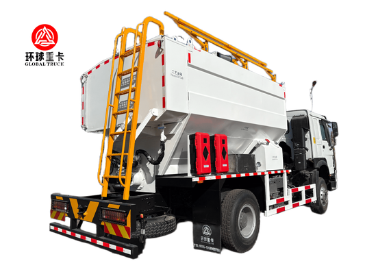 New 6×4 Bulk Emulsion Explosive Mixing and Charging Truck with 8–23 m Telescopic Hose Arm and 0-300 kg/min Charging Efficiency for Mining Blasting