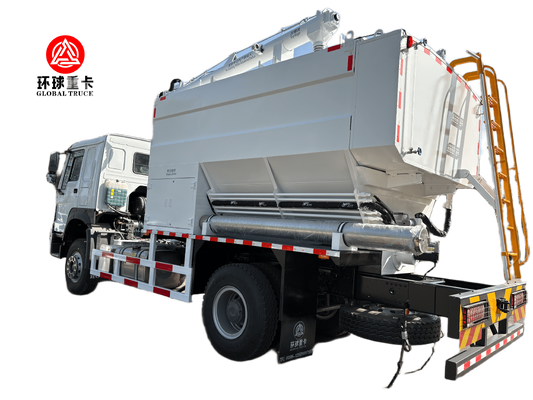 New 20m³ Bulk Emulsion Explosive Mixing and Charging Truck with 350 HP Diesel Engine and 300 kg/min Charging Efficiency for Mining Blasting