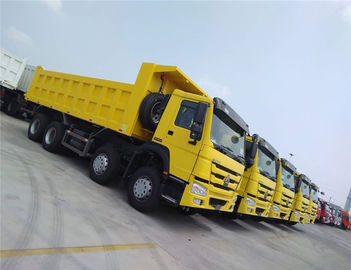 8x4 12 Wheeler Drive Heavy Duty Mining Dump Tipper Truck For Transporting Sand / Stone Ore ZZ3317N3067W