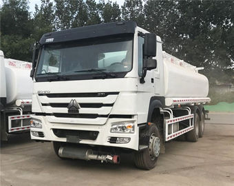 20000 Liters 6000 Gallon Diesel Oil Transporter Fuel Tank Truck Sinotruk Howo White Color