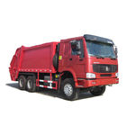 Sinotruk Howo 6x4 18CBM Compactor Garbage Truck / Garbage Container Lift