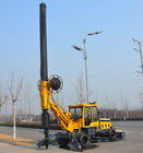 Multi - Function Pile Driving Machine 20m Depth For Soil Layer , Clay Layer