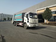 HJK5251ZYS5JF FAW 6X4 Capacity 20 CBM Garbage Compactor Truck Euro 3 / Euro 5