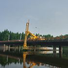 19-22m Platform Type Bridge Inspection Detection Truck / Concrete Pumping Equipment