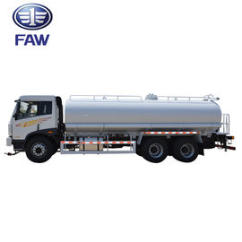 JIEFANG FAW J5M 6*4 Diesel Water Tanker Truck Euro 2 Volume 10001 - 15000L