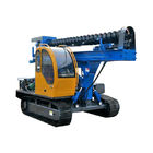 Ground Screw Helical Construction Pile Drilling Machine With 4105 Turbocharged Engine