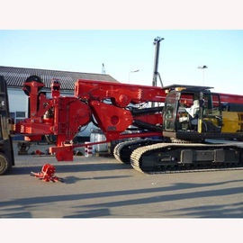 Red Pile Drilling Machine , Portable Full Hydraulic Rotary Drilling Rig SANY SR250 SR Series