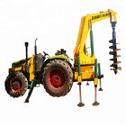 Hydrualic Auger Crane Pile Drive Tractor Mounted Hammer Piling Machine 100HP
