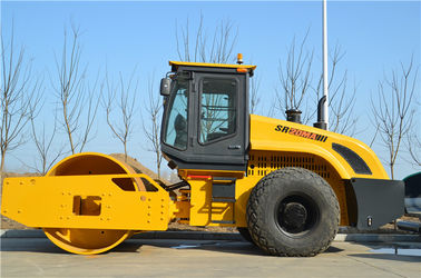 Yellow Shantui 22 Ton Road Construction Machinery SR22MA One Drum 120Kw