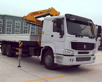 Hitch Mounted Pickup Truck Mobile Boom Crane Sinotruk HOWO 6x4 10 Ton