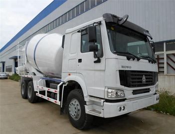 8L Concrete Construction Equipment / 9m3 Concrete Mixer Truck With Pump Self - Loading