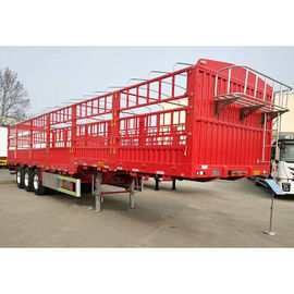 SINOTRUK 50t CANG-GATE Heavy Duty Semi Trailers Flatbed With Side Wall Cargo Transport